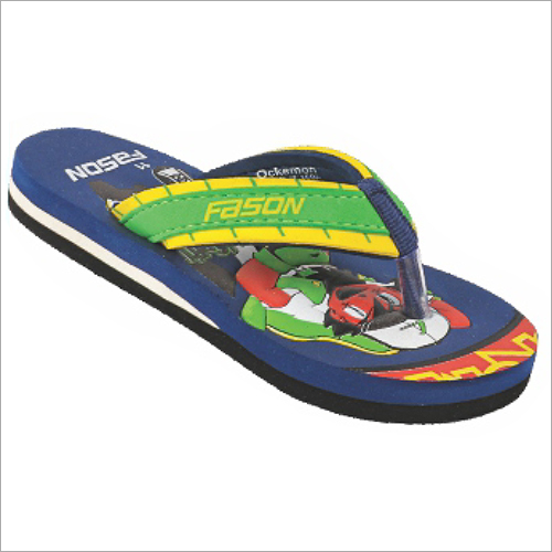 Kids Boys Multicolour Printed Slippers - 5x7 Inch Size | Comfortable for Rainy, Spring, Summer Seasons, Available in All Sizes