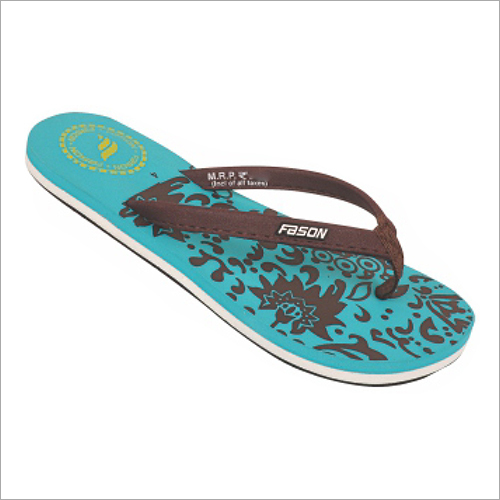 Available In Muticolour 4X7 Inch Girls Brown Printed Slippers