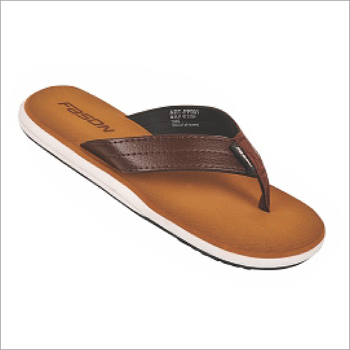 7x10 Inch Mens Brown Soft Slippers - Soft Fabric, All Sizes Available, Multicolour Options | Suitable for Rainy, Spring, Summer, & Winter Seasons