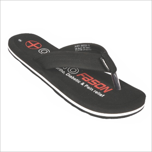 Available In Muticolour 7X10 Inch Mens Black Regular Slippers