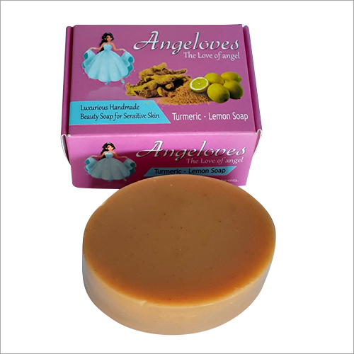 Yellow Turmeric And Lemon Bath Soap