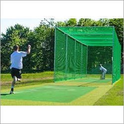 Cricket Practice Net - Polyester Material, 12' x 12' x 10' Dimensions, Green Color - Weatherproof, Easy Assembly, 1 Year Warranty