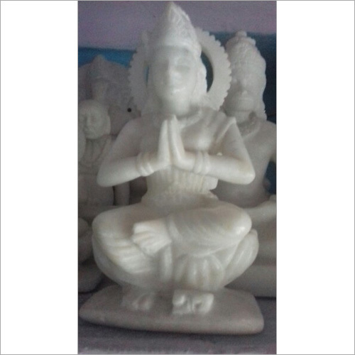 Marble Parvati Statue - Premium Grade White Marble, Multisizes | Intricate Elegance, Shiny Embellishments, Dust Resistant, Perfect for Home or Office