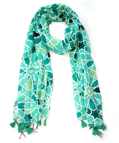 Cotton and Silk Blend Scarves - 100x180 cm, Multi Colors | Perfect for All Seasons, Casual and Formal Wear, Machine Washable