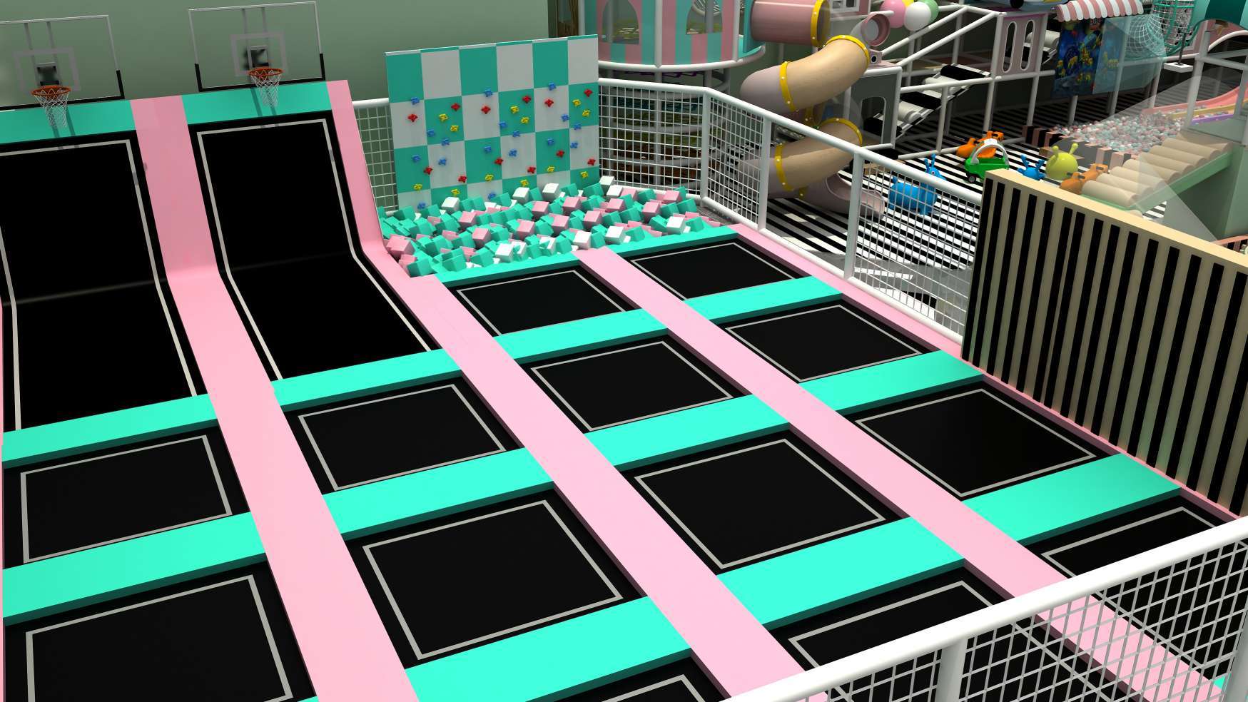 Kids Indoor Playground Area Required: In The Light Of Actual Conditions Square Meter (M2)
