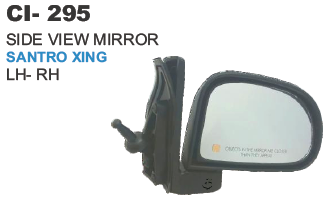 Side View Mirror Santro Xing L/r Vehicle Type: 4 Wheeler