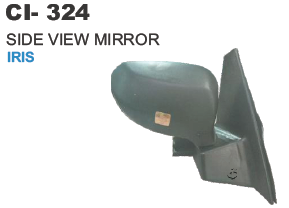 Side View Mirror Tata Iris L/r - Durable Abs Plastic, Left/right Orientation | 4 Wheeler Compatibility, Warranty Included
