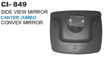 Side View Mirror Canter Jumbo - Durable Material, Vehicle Type: 4 Wheeler | Warranty Included, Exceptional Visibility, Easy Installation