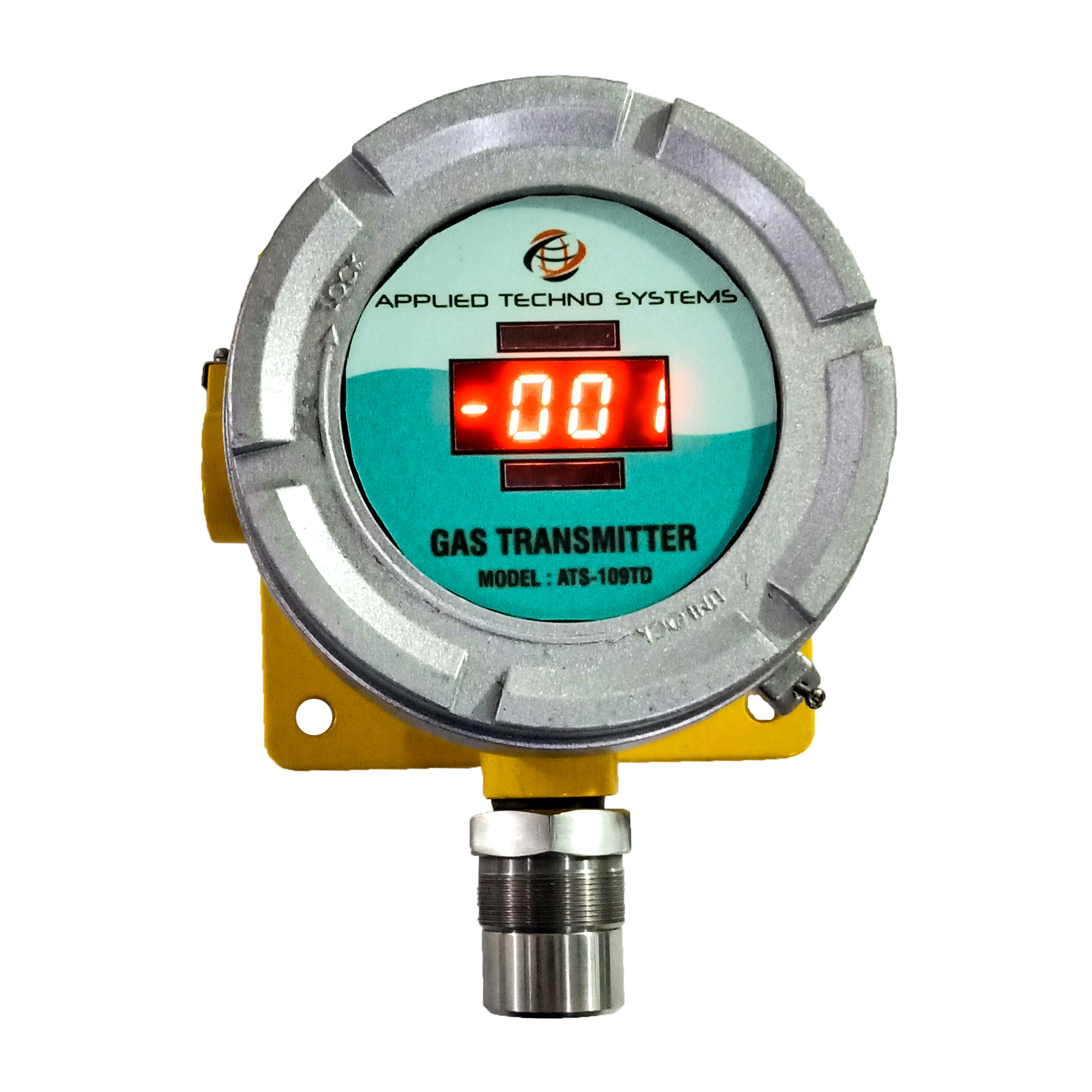 Combustible Gas Sensor Transmitter - Abs Plastic, Resolution 1 Ppm, Voltage 3.7v | Accuracy +/-2%, Long Service Life, User-friendly Interface, Alphanumeric Led Display