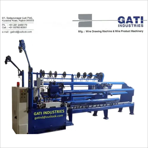 Automatic Chain Link Fence Machine - Inlet Diameter: 1.6Mm To 4.00Mm Millimeter (Mm)