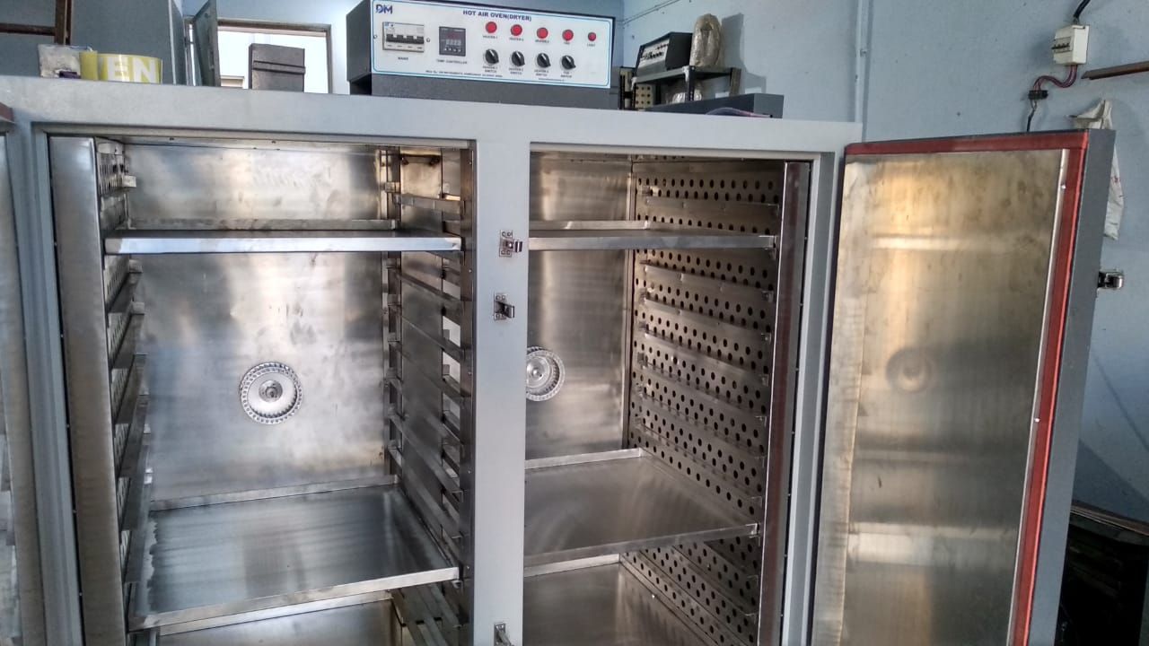 Automatic Tray Dryer - Steel, 14"x14"x14" To 60"x60"x60" Inch , Electric, 220v/440v, 2kw To 40kw, Temperature Range 50â°c To 200â°c, 01 Year Warranty