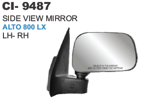 Side View Mirror Alto 800 Lx  L/R Vehicle Type: 4 Wheeler