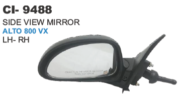 Side View Mirror  Alto 800 Vlx  Maruti L/R Vehicle Type: 4 Wheeler