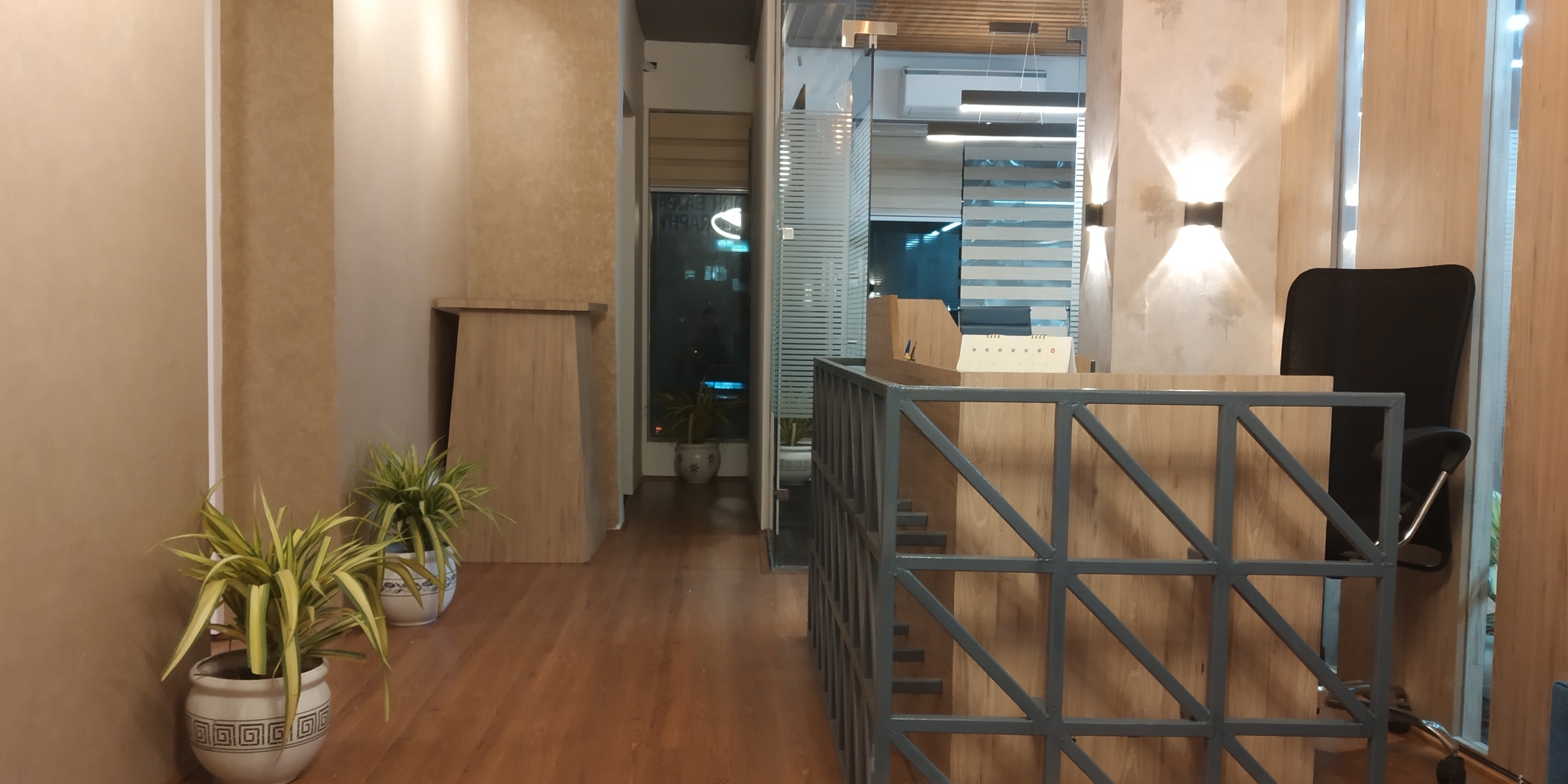 Interior Design - Modern Wood Paneling, Variable Dimensions | Space Planning, Aesthetic Designs, Client Consultation, Project Management, 3d Visualization