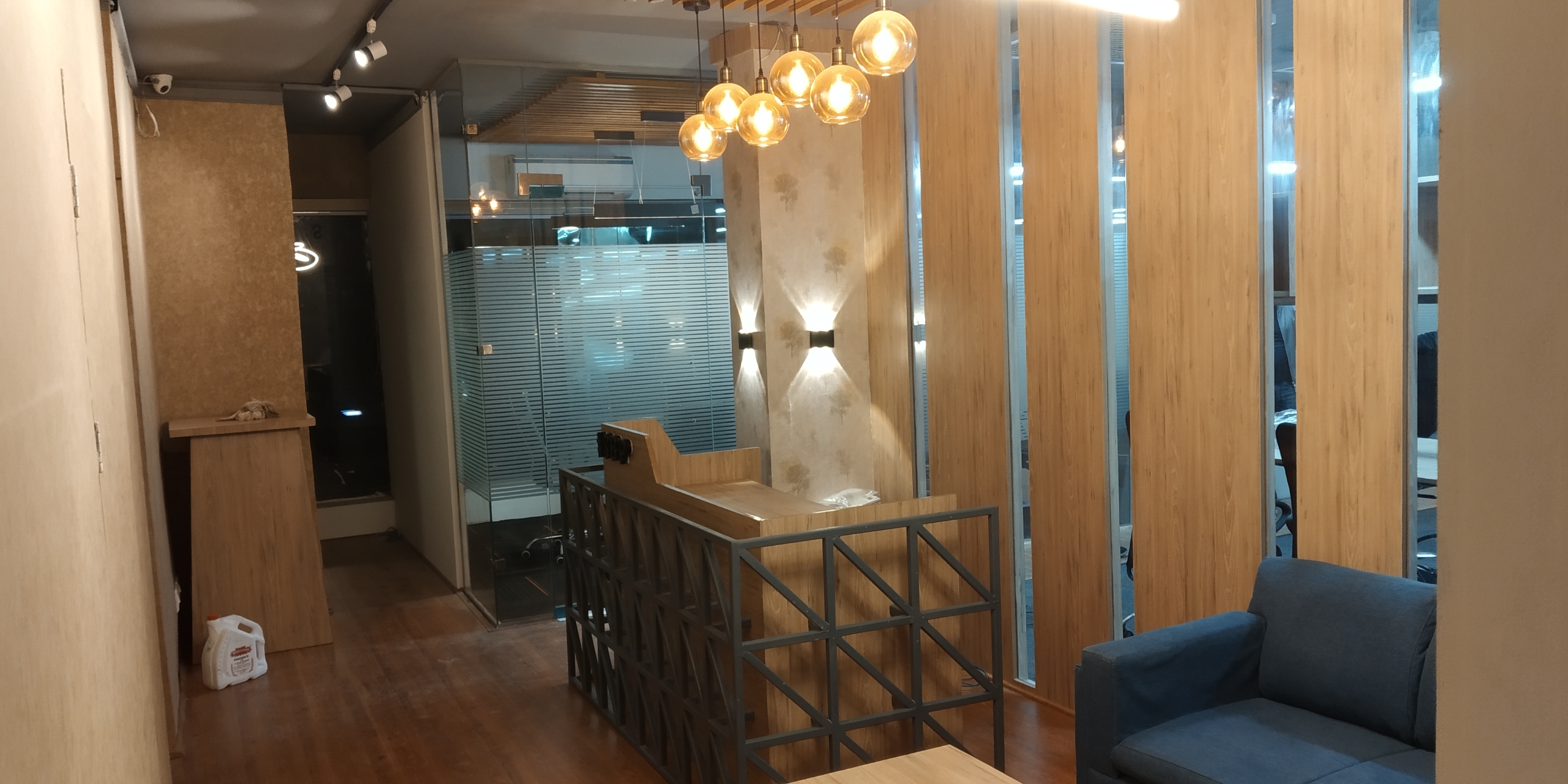 Interior Design - Modern Wood Paneling, Variable Dimensions | Space Planning, Aesthetic Designs, Client Consultation, Project Management, 3d Visualization