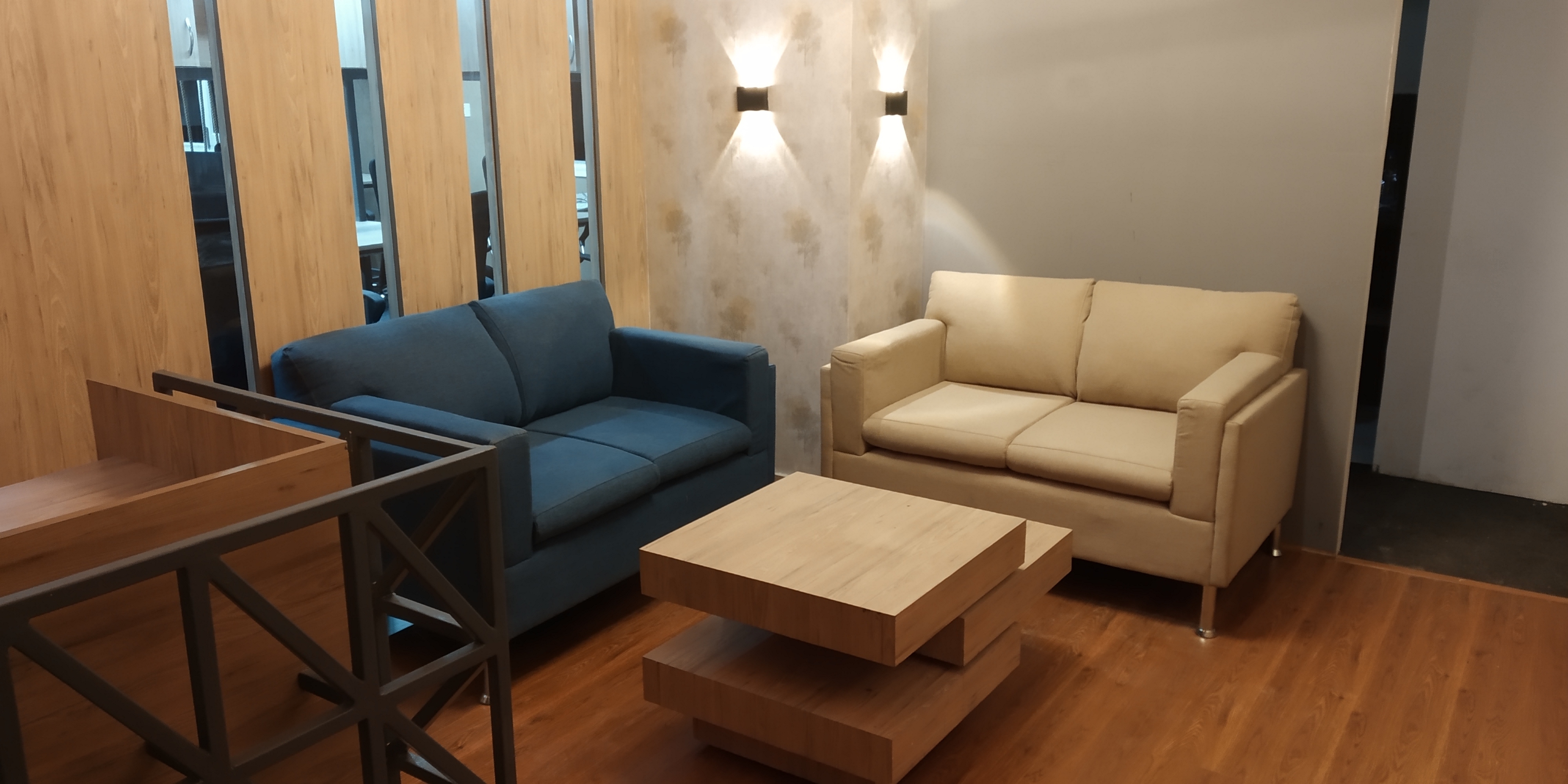 Interior Design - Modern Wood Paneling, Variable Dimensions | Space Planning, Aesthetic Designs, Client Consultation, Project Management, 3d Visualization