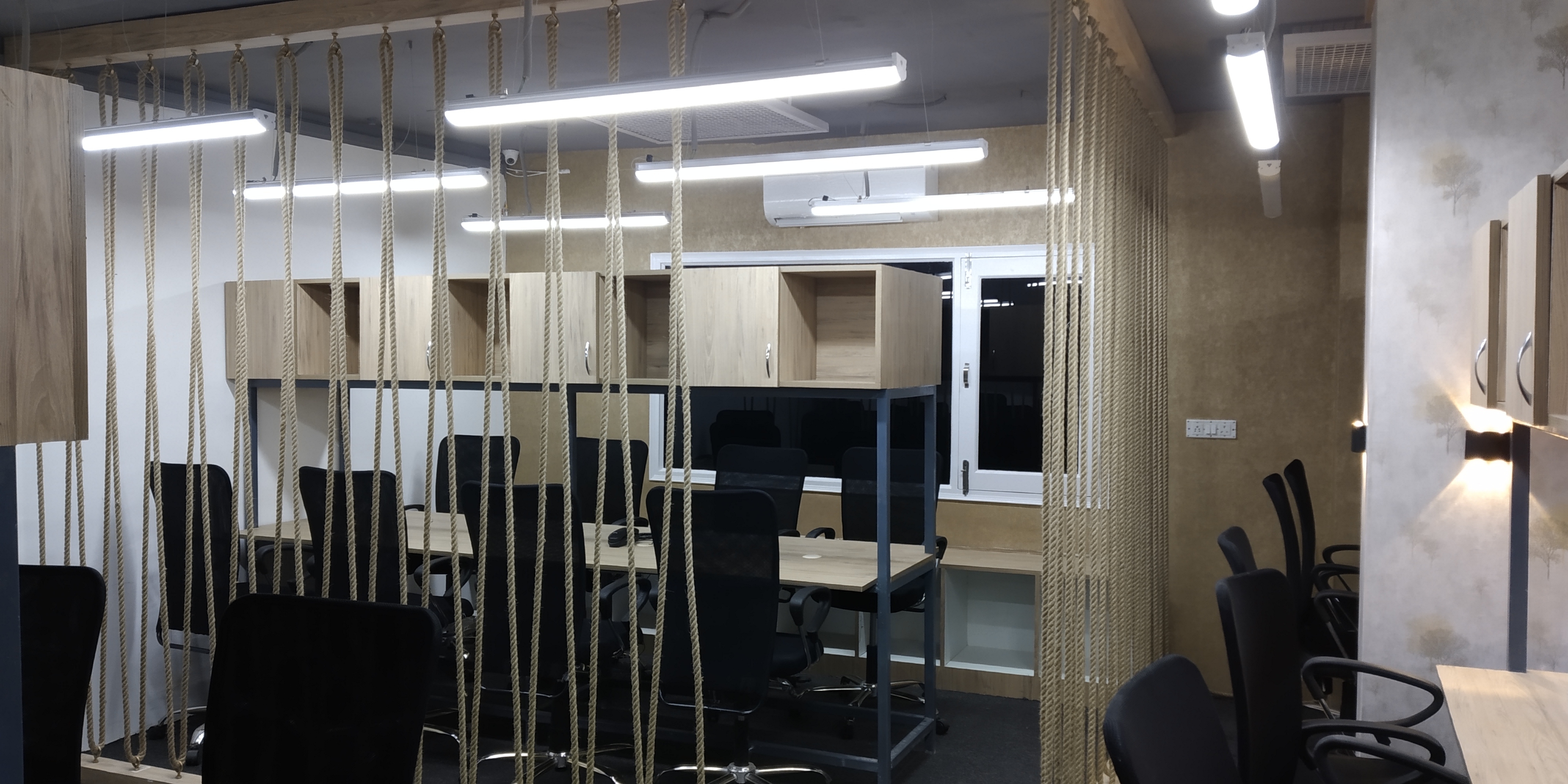 Interior Design - Modern Wood Paneling, Variable Dimensions | Space Planning, Aesthetic Designs, Client Consultation, Project Management, 3d Visualization