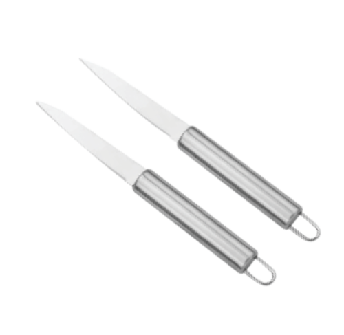 Excellent Knife Super - Stainless Steel, Standard Size, Steel Color | ABS Plastic, Standard Thickness, Durable Metal Design