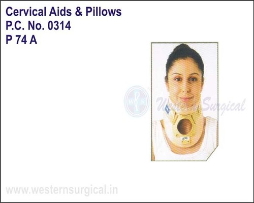 Cervical Collar - Portable Orthopedic Aid for Cervical Support | Lightweight, Manual Operation, Essential for Neck Discomfort Relief