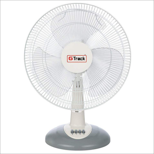 3 Blade Table Fan - 220-440 Voltage, Energy Efficient, White Color | 1-Year Warranty, Table Installation