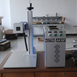 Portable Type Fiber Marking Machine - 10w/20w/30w/50w/100w | High Precision, Fast Marking Speed, Deep Marking On Various Materials