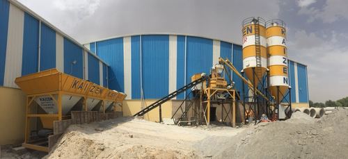 CEMENT STORAGE SILO - Steel, 10-50 Meters Height, 5-20 Meters Diameter | 100-1000 Tons Capacity, Cylindrical Shape, Concrete Foundation, Ladder, Platform, Safety Railing