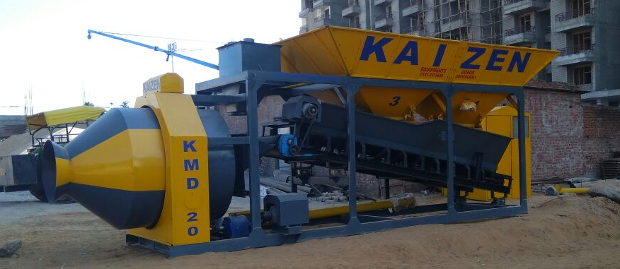 Customized Mobile Concrete Batching Plant