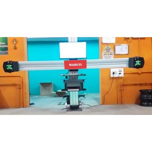 3d Wheel Alignment Machine - Aluminum Build, 1280x1024 Camera Resolution , A 0.05a Accuracy, Ac 110/220v Power Supply