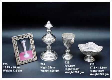 चांदी के बर्तन