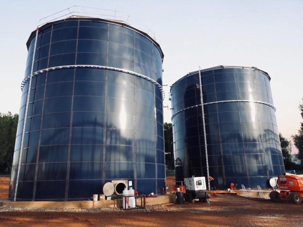 Gfs Storage Tank - Capacity: 50000-5000000 Liter/day