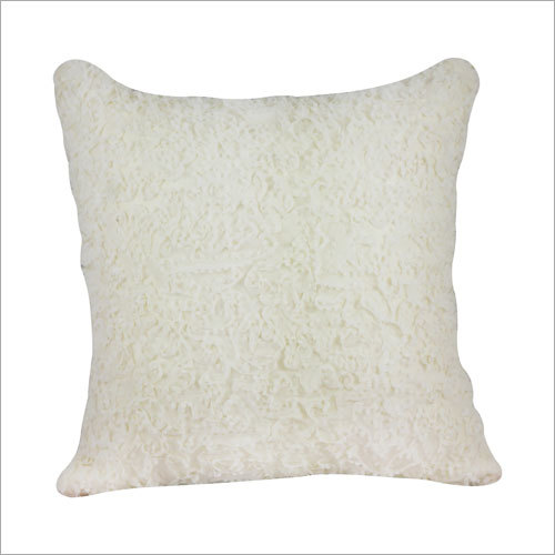 White Cushion Cover - Cotton Blend, Multiple Sizes Available, Multicolor | Plain Square Design for Chair, Garden Furniture, Home, and Seat Use