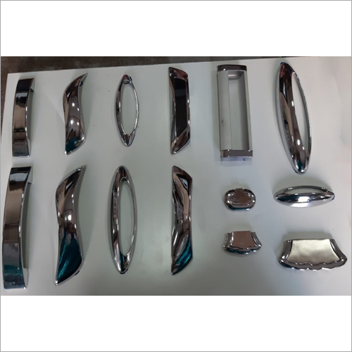 Flour Mill Door Handle - Stainless Steel, Customized Size, Silver Color | Durable Design with Chromium Polish for Rust Resistance