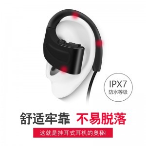 Blacka  Blue X30 Bluetooth Earphone