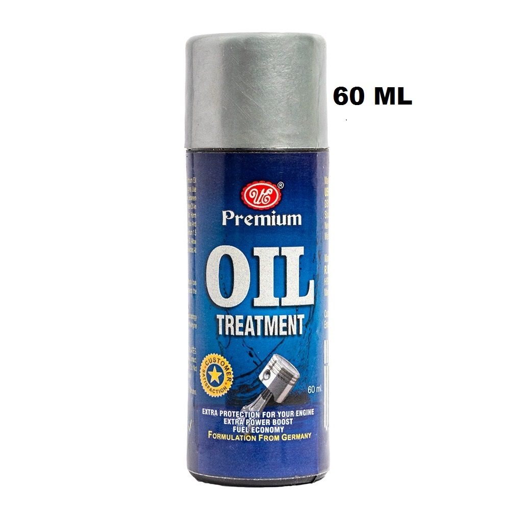 Oil Additive - Liquid, 60 & 250 Ml | Reduces Engine Friction & Wear, Prevents Oil Foaming, Restores Lost Power, Suitable For All Engine Oils