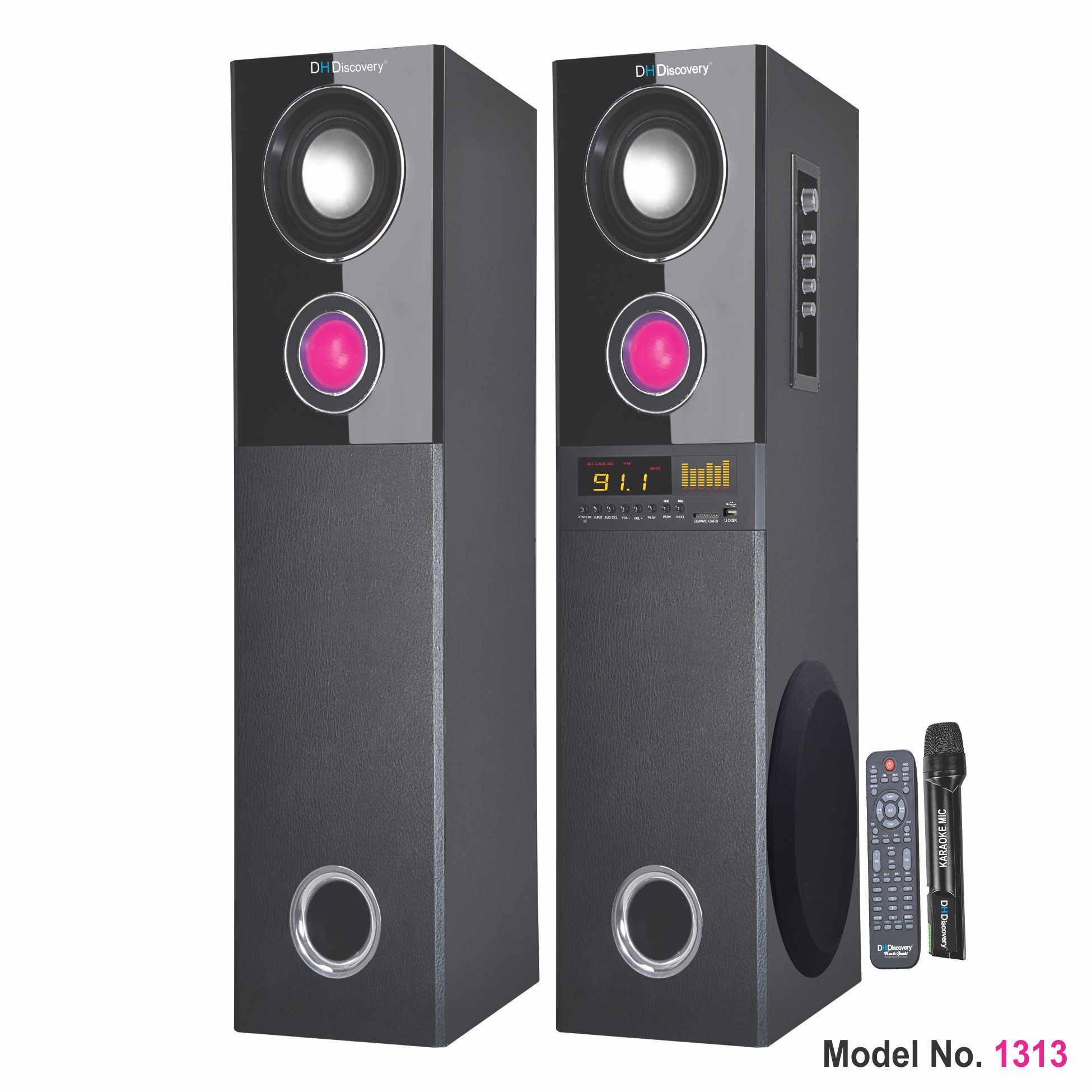 Black 2.0 Multimedia Tower