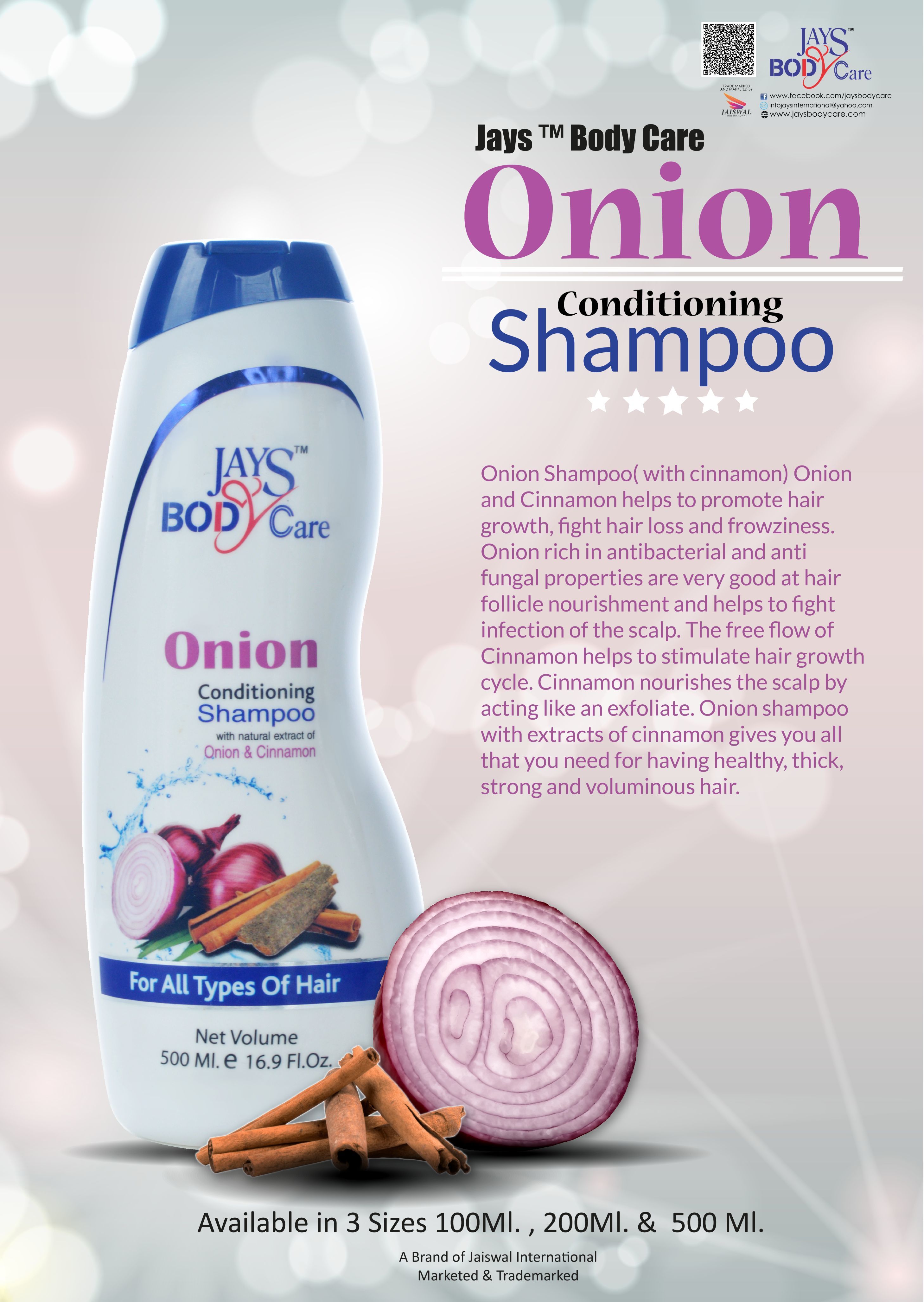 Conditioning Shampoo - Dual Benefit Formula For All Hair Types | Locks Moisture, Adds Shine, Gentle Cleansing