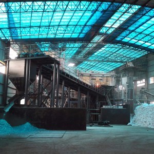 Foam Alkali Chain Plate Machine