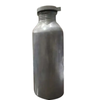 PP Primer - Aluminum, 25 cm x 7 cm Size, Silver Color | 500 ml Capacity, Screw Cap Closure, Lightweight 200 g Bottle