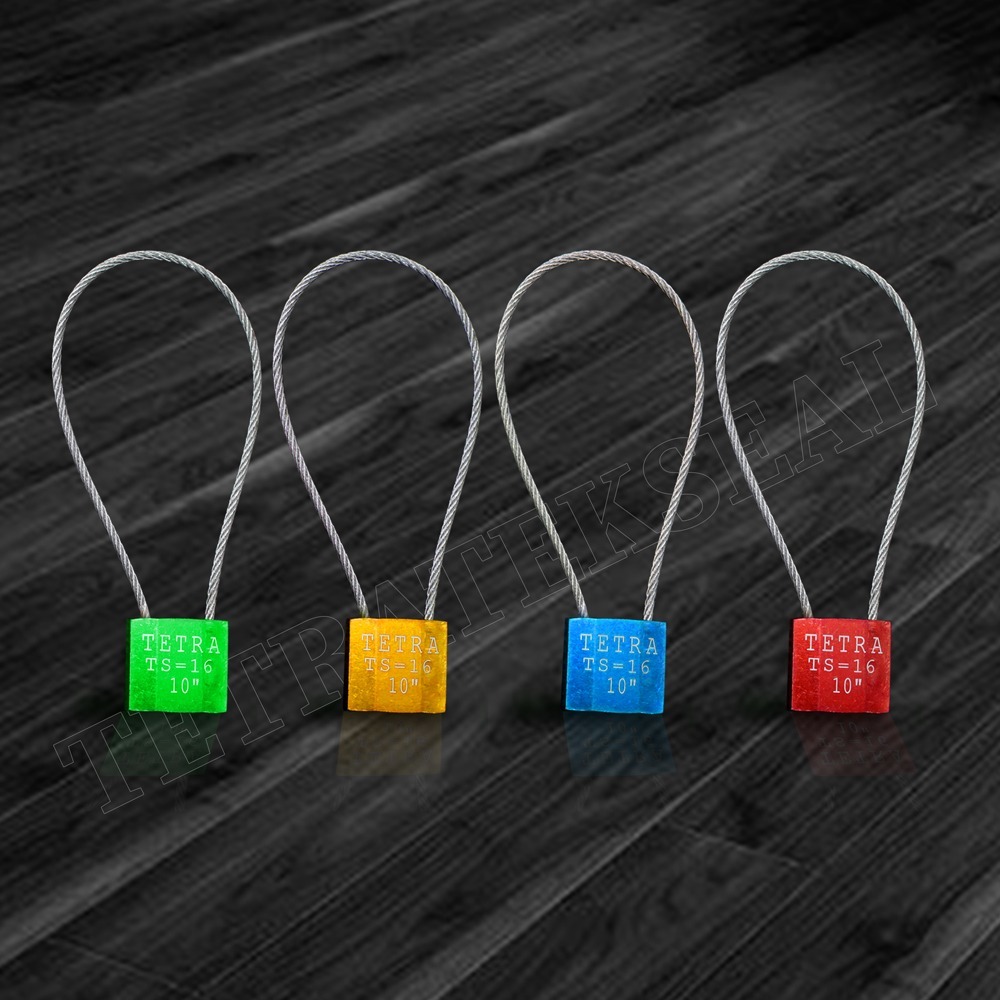 Ts-16 Aluminium Wire Seal Lock - Color: Multicolor