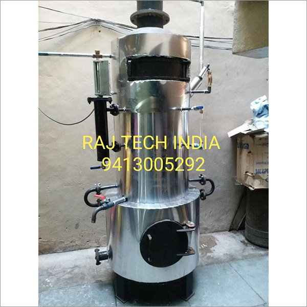 Ms Non-ibr Steam Boiler - Fuel Consumption: 35kg Wood Per 100ltr Milk For Making Khoya/mava Liter/hour (L/hr)