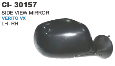 Side View Mirror Vx L/R - Durable Automotive Design | Compatible with 4-Wheeler Vehicles, Includes Warranty