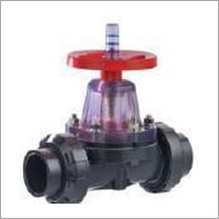 Black Industrial Upvc True Union Diaphragm Valve