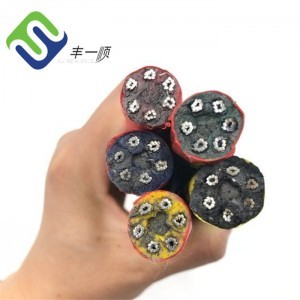 Rainbow Net 6-strand Playground Combination Rope With Steel Wire Inside