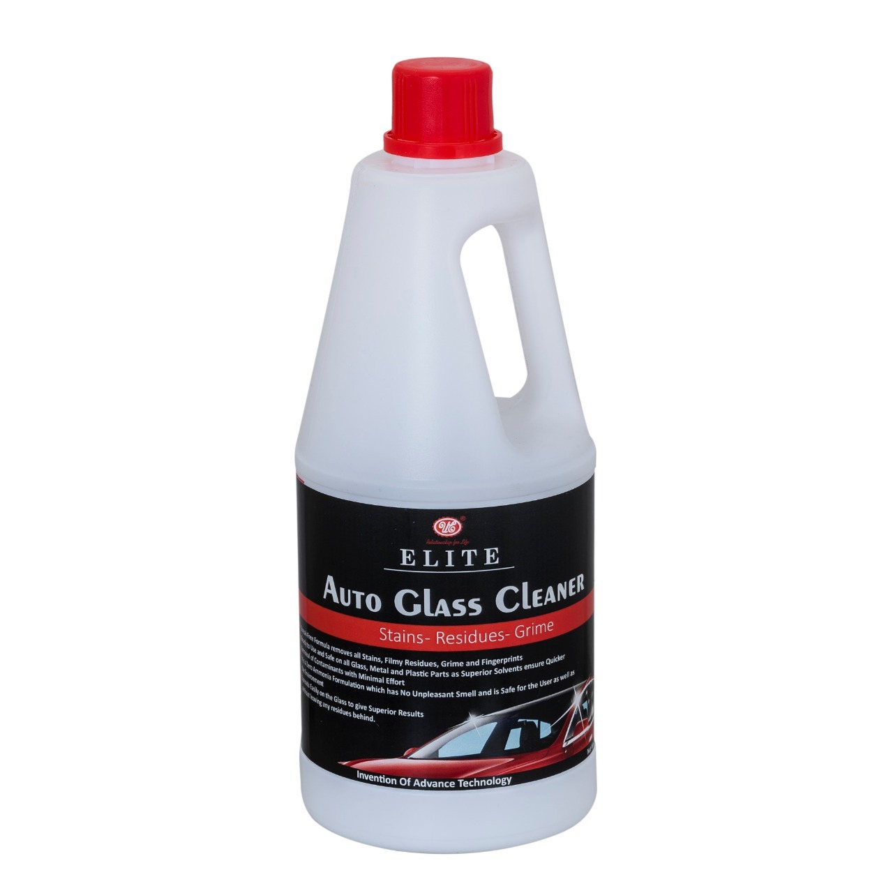 Glass Cleaner - 5 Litre Can, Blue | Ammonia Free, Cuts Through Tough Grime, Quick Shine Boosters For Glass, Mirrors, Windshields & Plastics