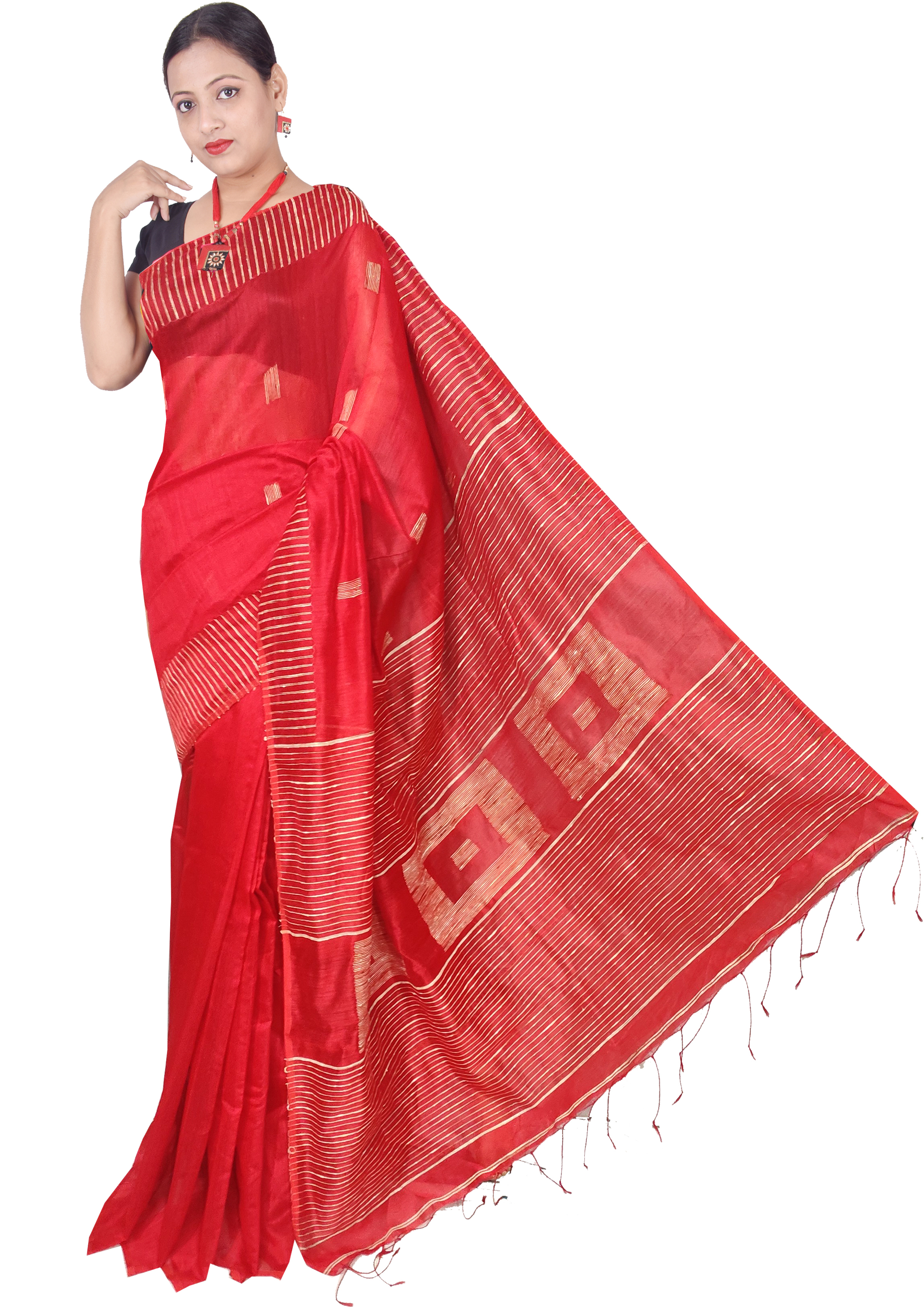 Cotton Silk Box Handloom