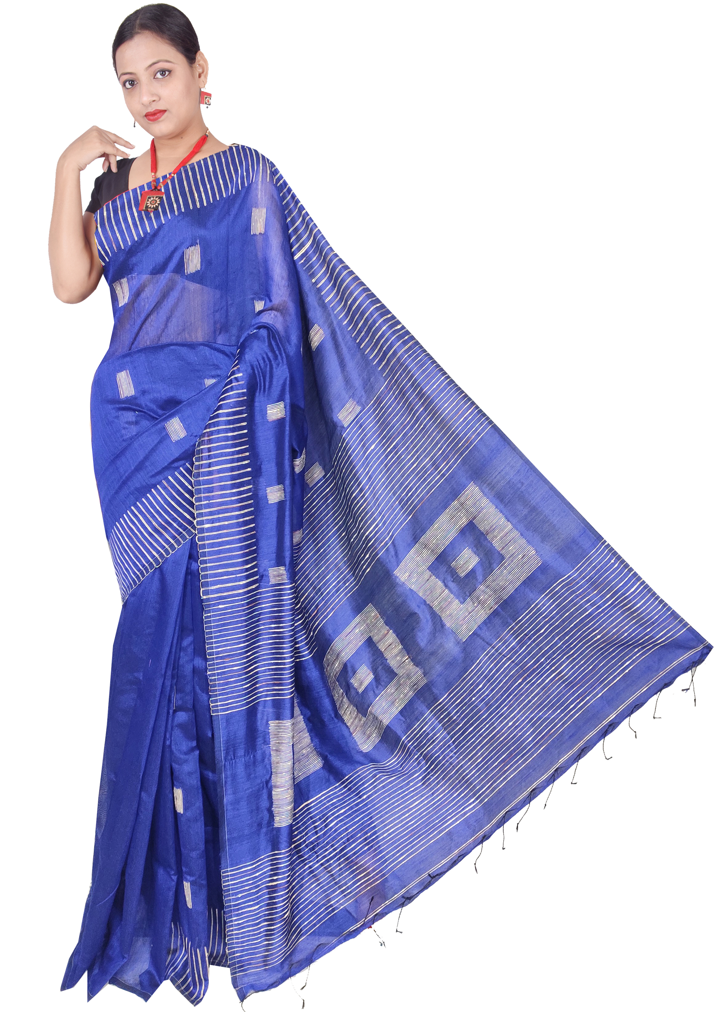 Cotton Silk Box Handloom
