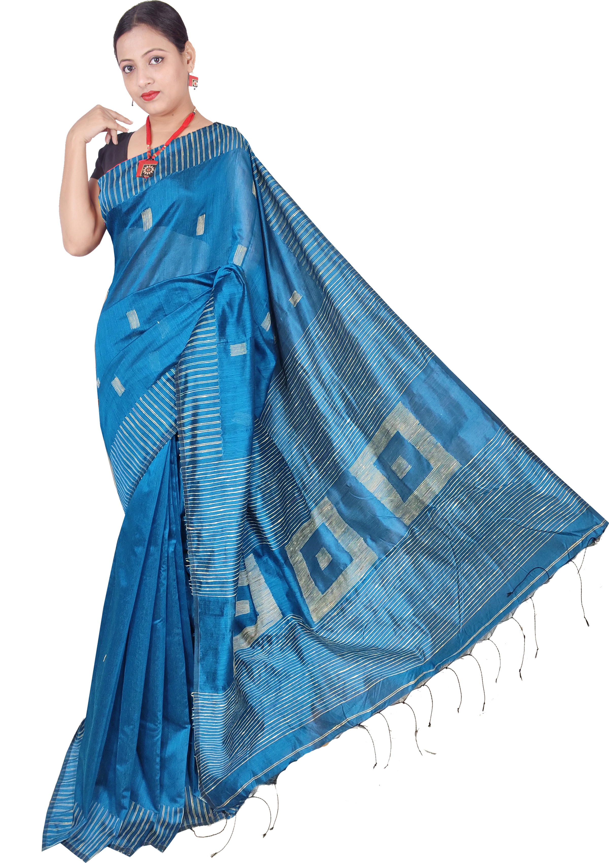 Cotton Silk Box Handloom