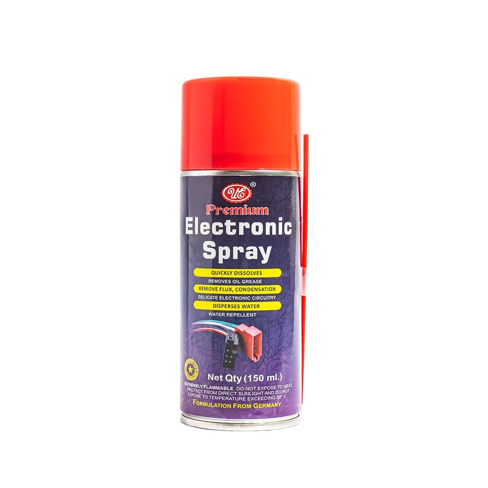 Electronic Contact Spray - Model No: Ecs-150, 150ml Spray Bottle | Fast-drying Cleaner For Electric Motors, Removes Oil, Grease, And Dirt