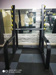 Squat Rack - Heavy-Duty Steel Frame, Adjustable Height and Width for Versatile Workouts