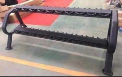 Dumbbell Rack - Heavy-Duty Steel Frame, Space-Saving Design, Anti-Slip Rubber Feet